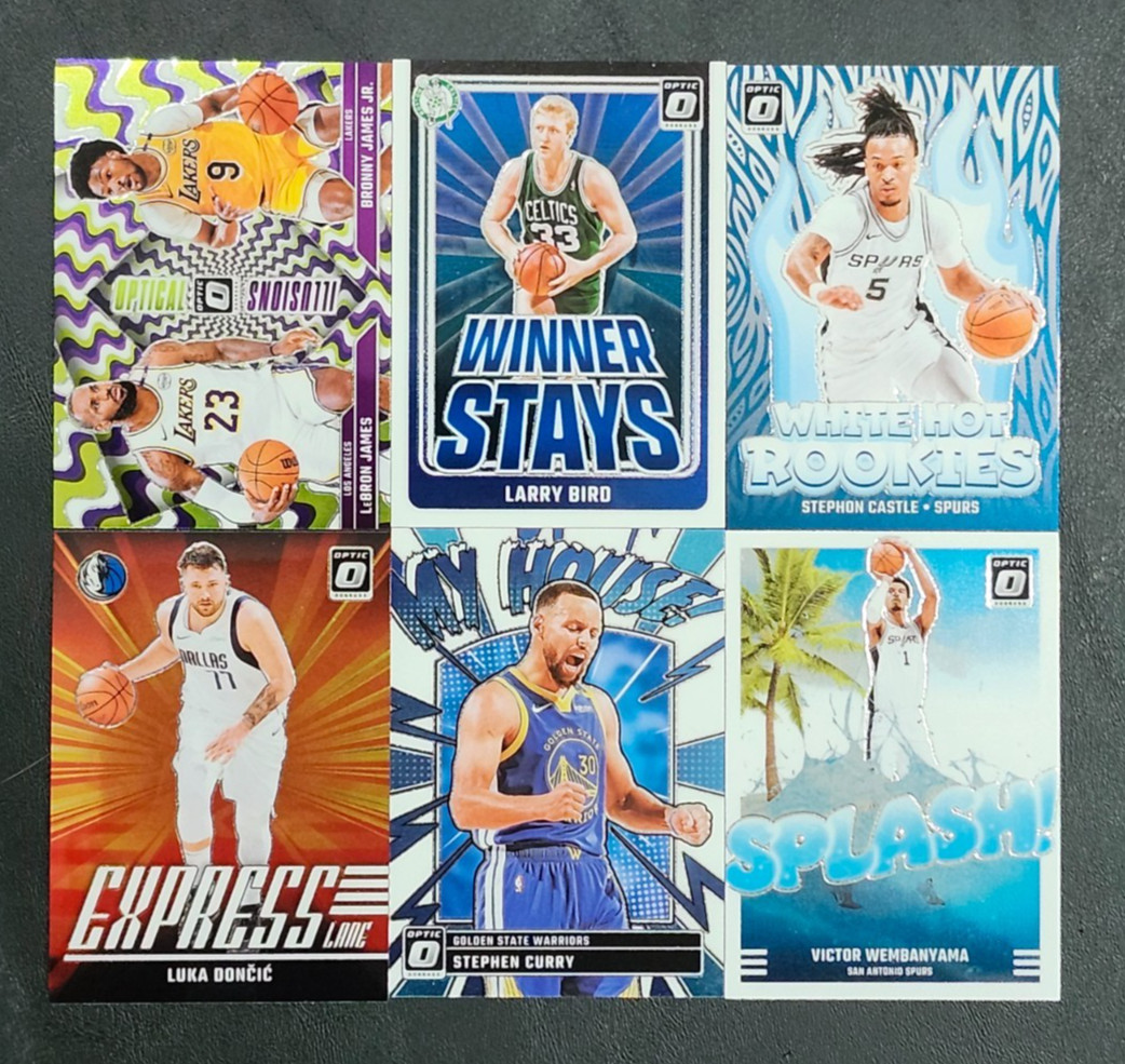 2024-25 Optic Basketball INSERTS with Rookies You Pick - 2 Card Minimum