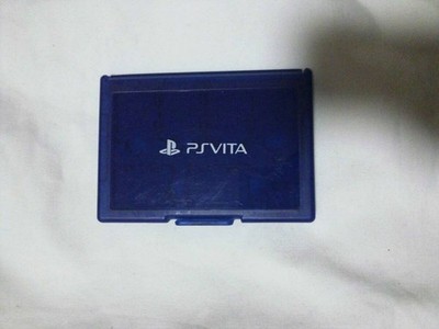 HORI VITA Slim Card Case 12 Plus 4 Slots for PlayStation Vita Dark Blue