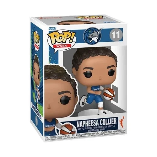 WNBA Lynx Napheesa Collier Funko Pop! Vinyl Figure #11 in hand