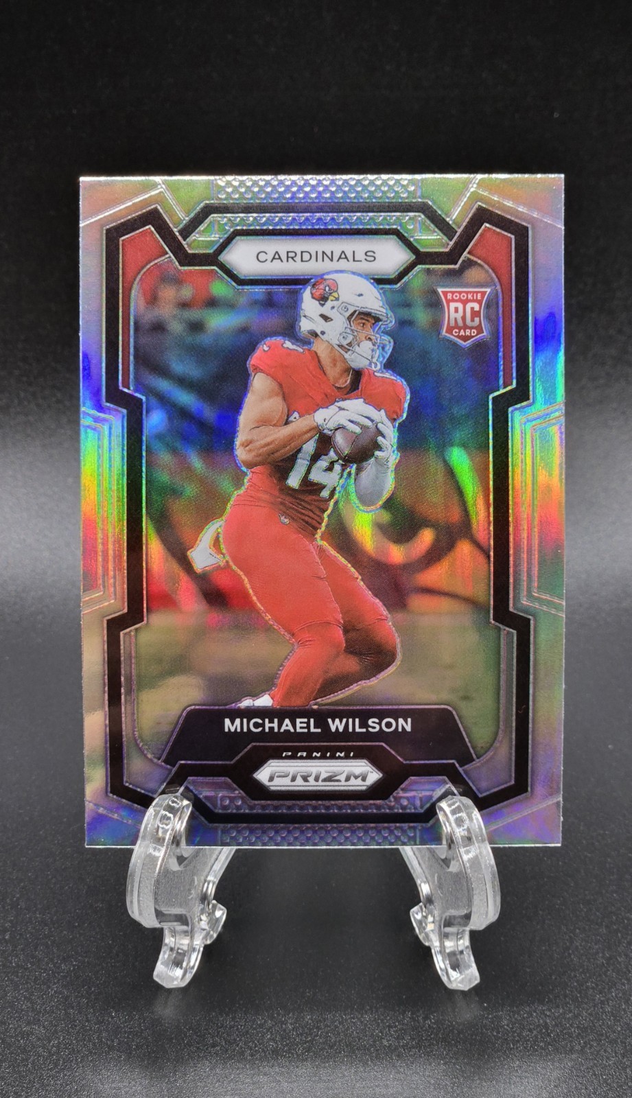 Michael Wilson 2023 Prizm Silver (RC) #303 - Arizona Cardinals