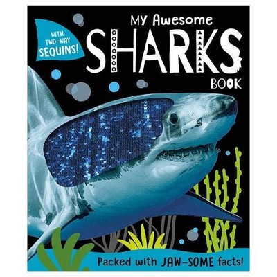 My Awesome Sharks Book with Sequin Cover by Make Believe Ideas 1789479274