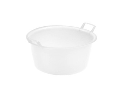 Stefanplast Bacinella Tonda Aus Polyethylen 35 Cm Weiß
