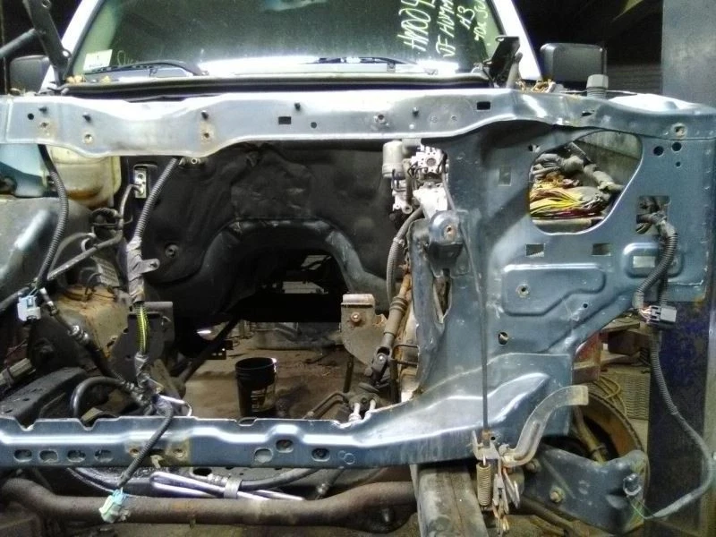 06-10 GMC Hummer H3 Radiador Núcleo Soporte 3.5 Litros 5 Cilindros Foto 3 de 4