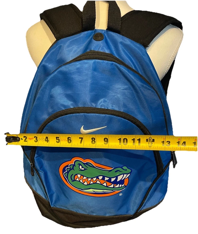 VTG Nike Florida Gators Backpack Blue University of Florida Y2K Team Logo RARE - Image 3 of 4
