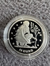 Silberm&uuml;nze 14 Euro 1999 Bosnien Tree of Stability Proof