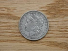 1891-New Orleans-Very Fine-hard to find-Silver Morgan Dollar-Free shipping-#97