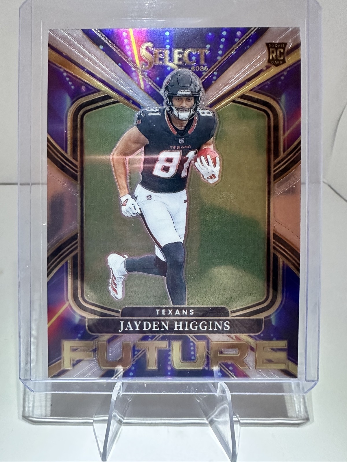2025 Panini Select - Select Future Jayden Higgins #7 (RC)