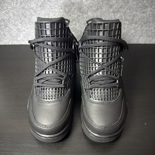 Nike Air Jordan 4 Retro Net Black talla EU 37.5 mujer unisex negro - Imagen 2 de 7