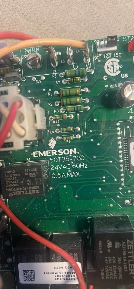 Tarjeta EMERSON 50T35-730 Foto 4 de 4