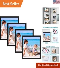 8x10 Magnetic Picture Frames for Refrigerator, 4 Packs 8 By 10 Picture Frame ...