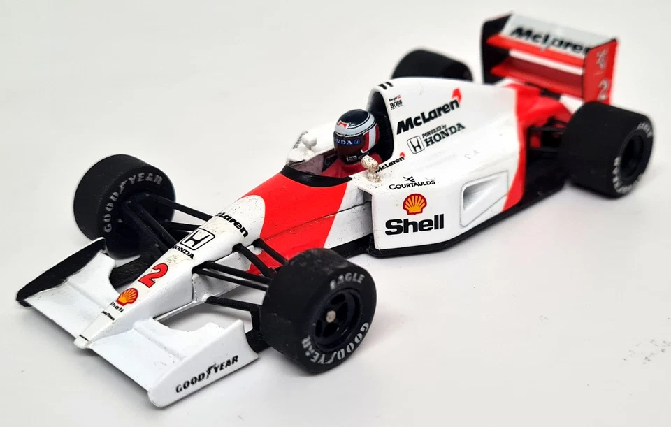 Minichamps 1/43 McLaren MP 4/7 Honda V12 G. Berger 1992 Diecast F1 Car - Image 3 of 4