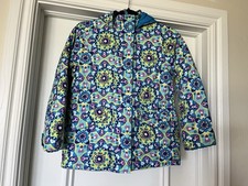 Hanna Andersson Girls Youth Size 130 Floral Winter Coat Outdoor Kids Jacket