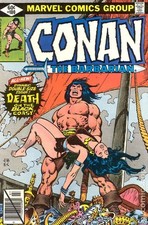 Conan the Barbarian #100D FN+ 6.5 1979 Stock Image