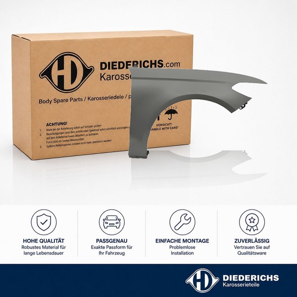 KotflÜGel Rechts Diederichs 1429006 FÜR Ford Fender SeitenflÜGel-image