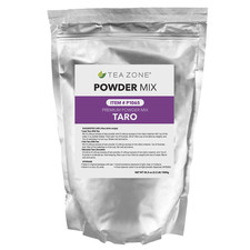 Tea Zone Premium Powder Mix Bubble Tea Boba Smoothies 2.2 Lbs TARO POWDER