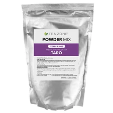 Tea Zone Premium Powder Mix Bubble Tea Boba Smoothies 2.2 Lbs TARO POWDER