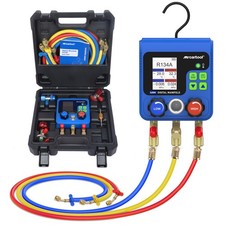 Digital A/C Manifold Gauge Tool Refrigeration Set Air Conditioning AC Diagnostic