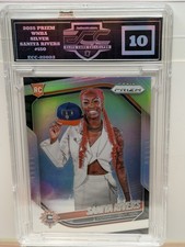 2025 Panini Prizm WNBA - Rookie Variation Saniya Rivers #150 Silver ECC 10