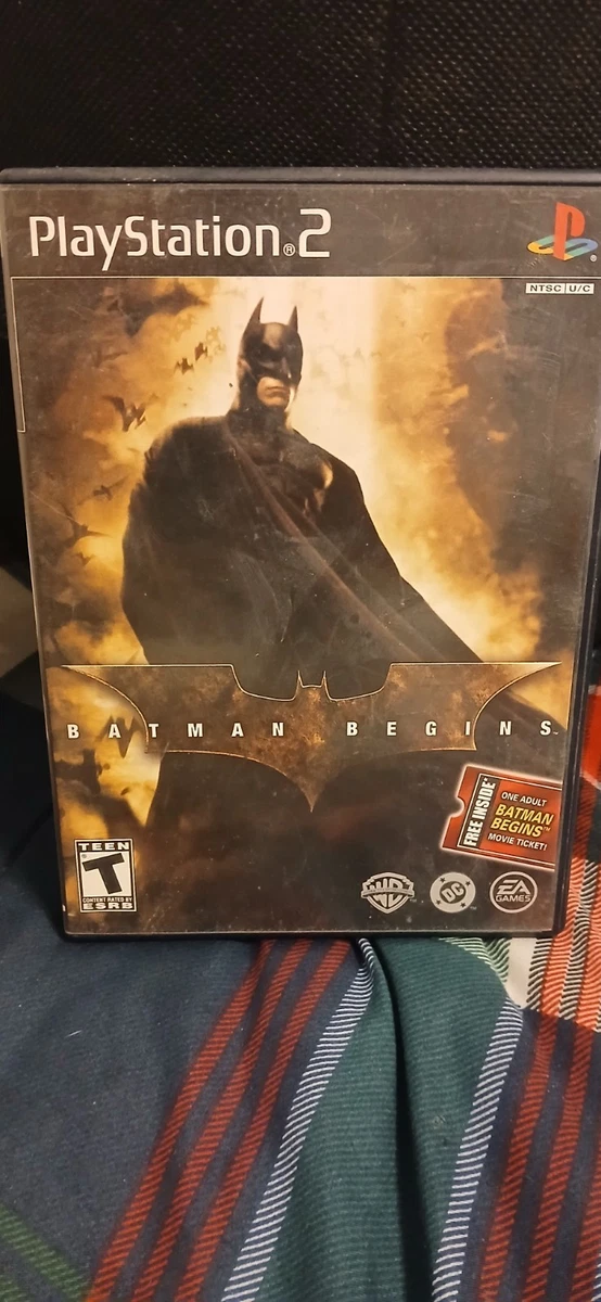Batman Begins Sur PS2 – Édition Rare – Occasion Bon état