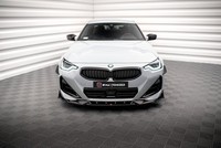 Maxton Design Frontlippe V.2 + Flaps Passend FüR BMW 2 Coupe M-Paket / M240I G42