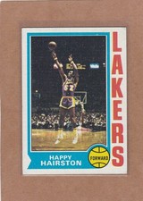1974-75 TOPPS BASKETBALL HAPPY HAIRSTON #68 LAKERS EX *A43347