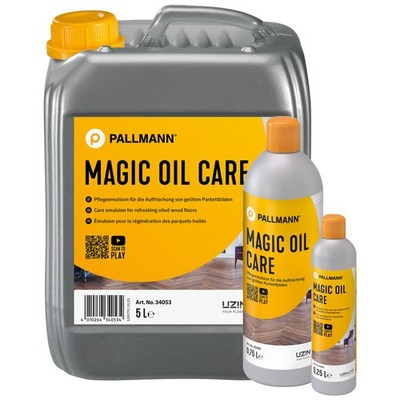 Pallmann Parkettpflege Magic Oil Care Pflegemittel für geölte Holzböden 0,75L 5L