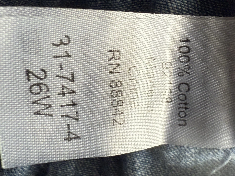 Woman Within Denim Shorts 26W Pull-On Drawstring Elastic Waist Blue Cotton - Image 3 of 4