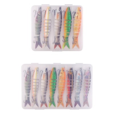 Fischereiköder lebensechtiges Geschenk Multi -Joint -Swimbaits für Pike