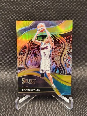 2024 Panini Select WNBA #216 Dawn Staley Courtside Gold Prizm /10 Sting