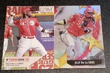 2025 TOPPS ELLY DE LA CRUZ  TRAINING GROUNDS CACTUS LEAGUE & STARS OF MLB