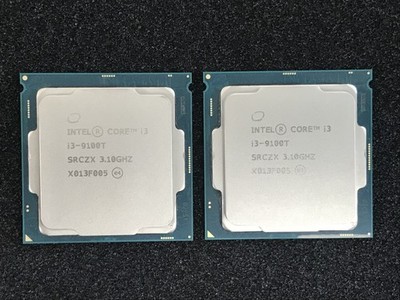 (Lot of 2) Intel Core i3-9100T 3.10GHz Quad-Core CPU Processor SRCZX - CPU410A