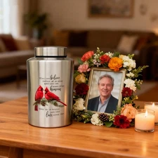 220 lbs Large Cremation Urn for Adult Human Ashes, Decorative Urn for Male Women