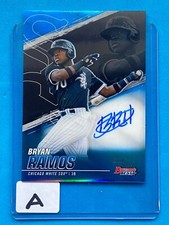 (1) BRYAN RAMOS QTY 2021 Bowman's Best Prospect Blue Refractor Auto /150