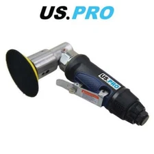 US PRO Tools 3" Air 90 Deg angle head Variable speed sander with hook & loop pad