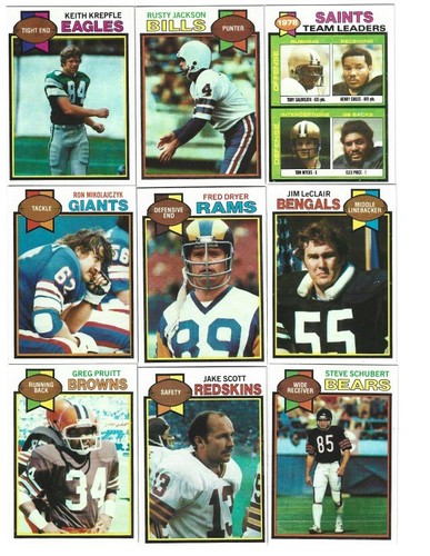 1979 Topps Football Cards Complete Your Set 251-528 - Picture 180 of 240