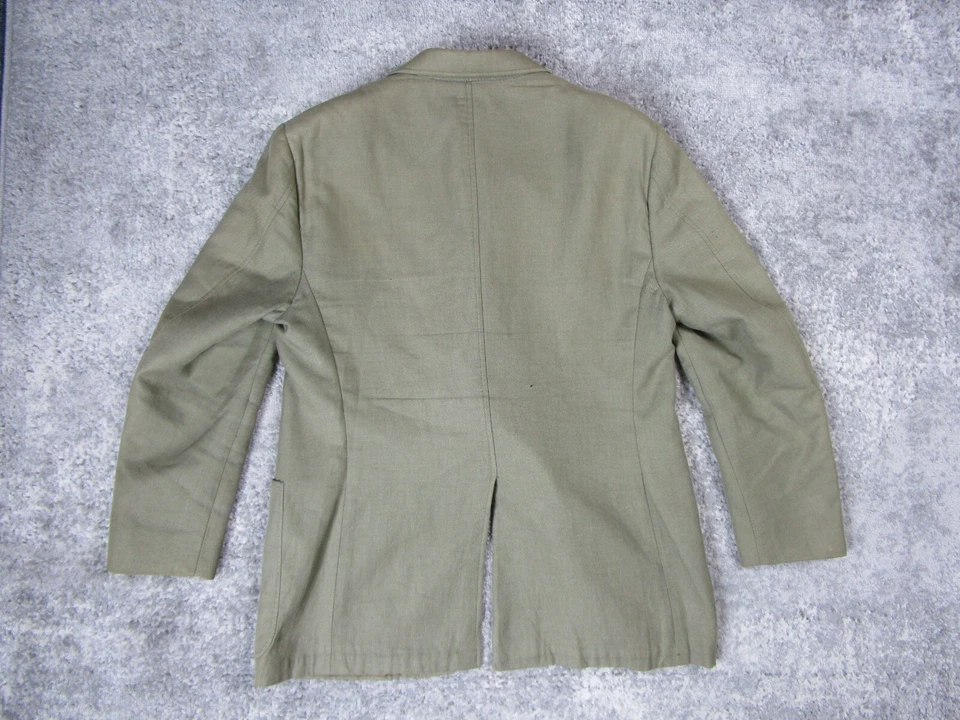 Traje Blazer Hickey-Freeman Para Hombre 43 Colección Verde Manga Larga Abrigo Formal Foto 2 de 4