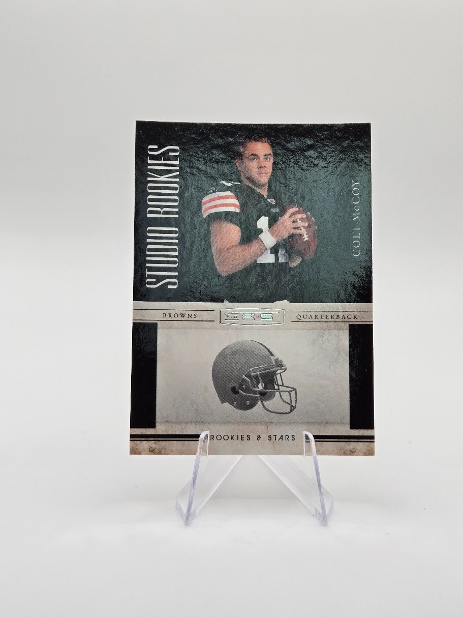 Colt McCoy Panini Rookies & Stars Studio Rookies #15 Base