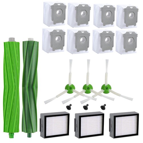 For iRobot Roomba i7 i7+ Plus i8 j7 i4 i3 E5 E6 E7 Vacuum Parts Brush Filter Bag - Picture 18 of 19