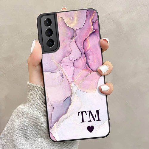 Marble Personalised Case Printed Phone Cover For Samsung Galaxy S23 S24 S25 Plus - Picture 40 of 75