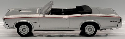 New-Ray 1966 Pontiac GTO - Silver 1:43 Scale Diecast