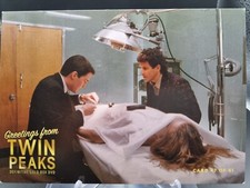 TWIN PEAKS - RARE GOLD BOX DVD POSTCARD No.47 - AUTOPSY (DAVID LYNCH)