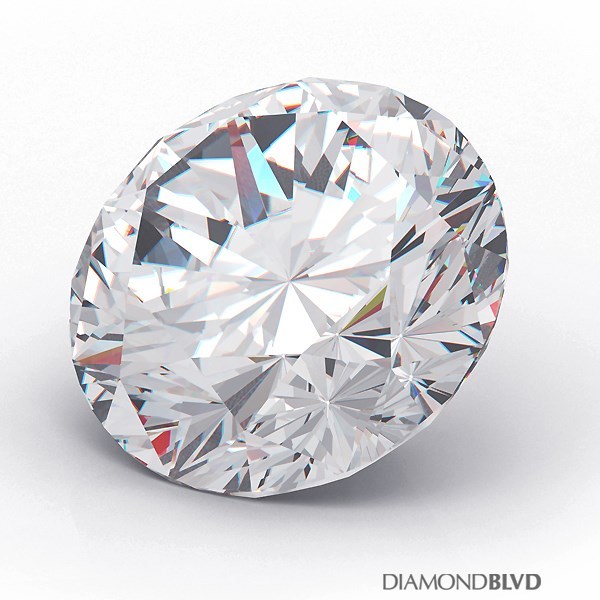 Cut Round Brilliant AGI Earth Mined Diamond