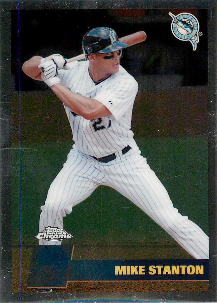 2011 Topps Chrome - Vintage Chrome Giancarlo Stanton #VC32 for