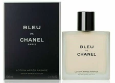 BLEU de CHANEL for Men 3.4oz / 100ml After Shave Lotion NEW IN SEALED BOX