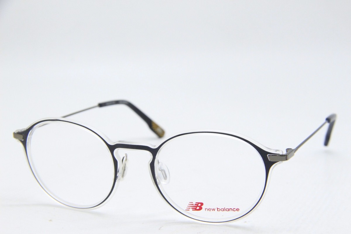 New Balance Nb 4091-2 Transparent Gold Authentic Eyeglasses 49-20-145 4091 NB 4091 Eyeglasses - New Balance Authorized Retailer  main image 2