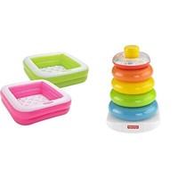 Intex Babypool Play Box Pool, Farblich Sortiert, 85 X 85 X 23 Cm, Sortierte Farb