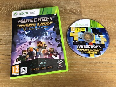 Minecraft Story Mode Telltale - Xbox 360 UK PAL Spiel getestet und funktionsfähig