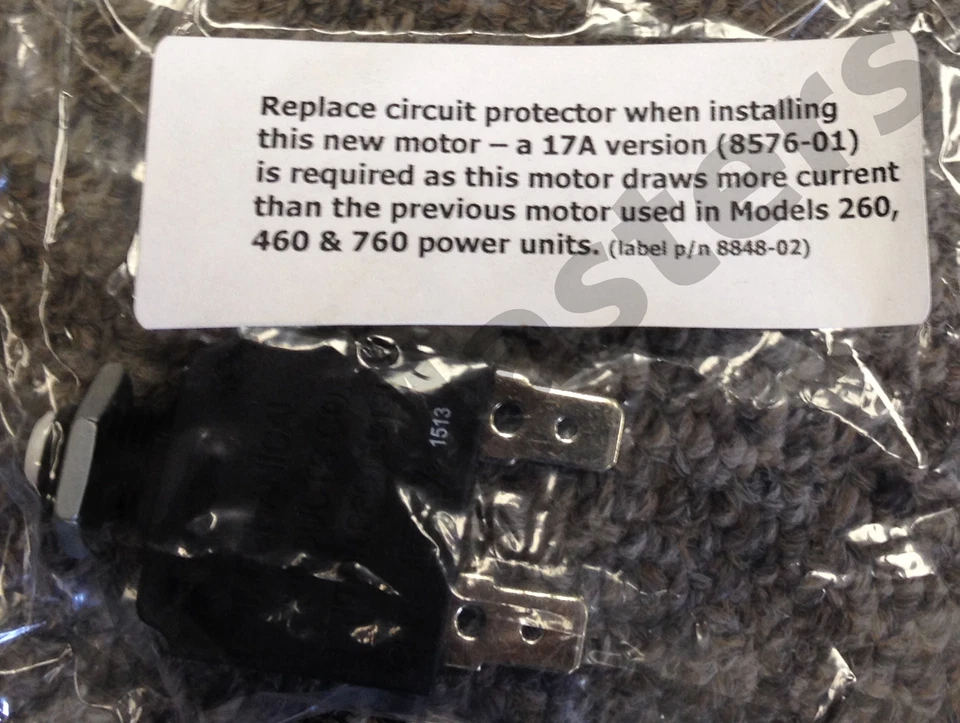 GENUINO Vacuflo Modelo 260, 460 y 760 Motor de repuesto - NUEVO MODELO, ¡MÁS POTENCIA! Foto 3 de 3