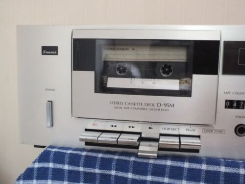 Sansui D-95M Stereo Cassette Tape Deck. - Foto 3 di 10