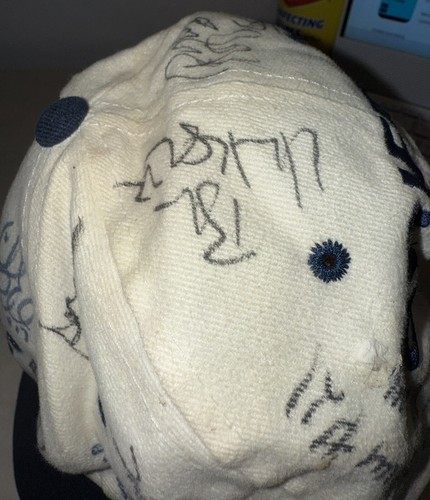 VTG COVEE Grand Rapids Griffins IHL Team Signed Auto Snapback Hat Made USA 90s - Bild 8 von 13